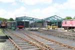 New engine shed at Weybourne