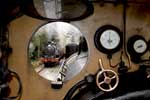 From the footplate